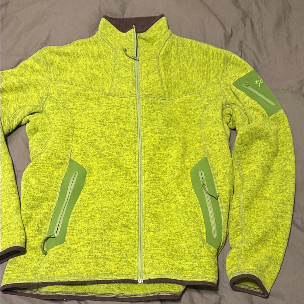 Arc'teryx Women's Lime Green Utility Jacket